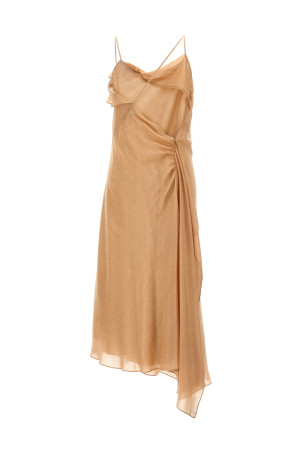 'Bias Cami Slip' dress Pink