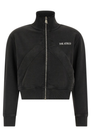 Zip sweatshirt Black