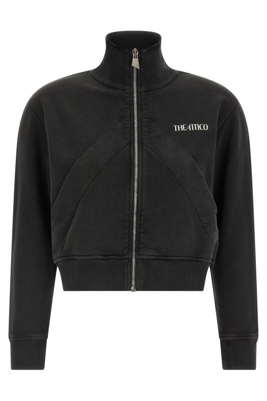 Zip sweatshirt Black