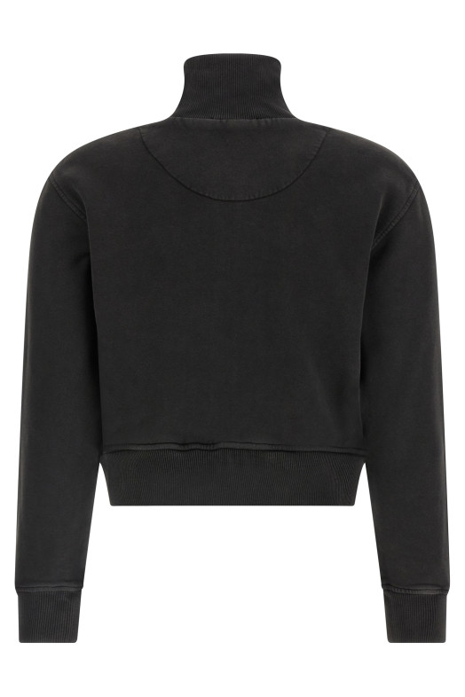 Zip sweatshirt Black