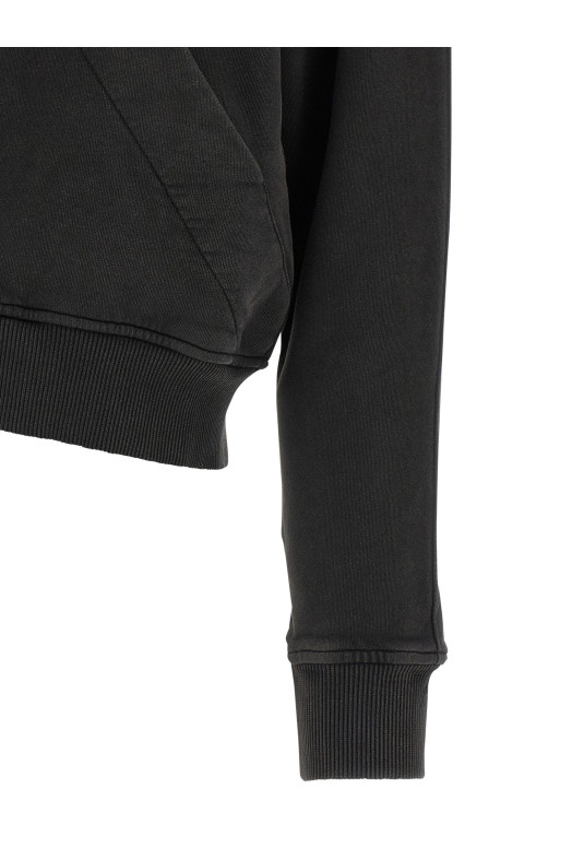 Zip sweatshirt Black