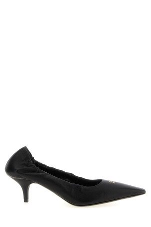 Туфли-лодочки из кожи наппа, черные MIU MIU 5I374EFD055EFXF0002 Туфли-лодочки из кожи наппа, черные MIU MIU 5I374EFD055EFXF0002