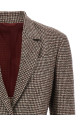 Houndstooth blazer Brown
