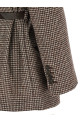 Houndstooth blazer Brown