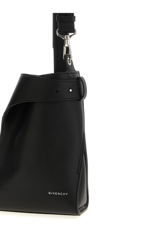 «Belted Bag» небольшая сумка через плечо, черная BK50F7K213001 «Belted Bag» небольшая сумка через плечо, черная BK50F7K213001