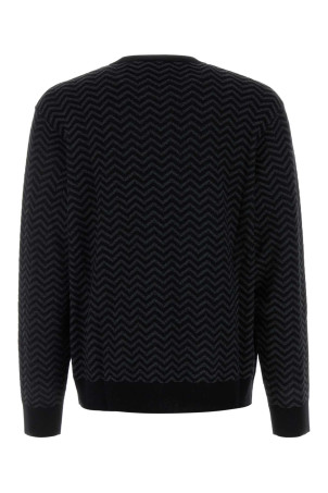 Вишитий светр з еластичної вовняної суміші GIORGIO ARMANI (GM001957AF19069) Вишитий светр з еластичної вовняної суміші GIORGIO ARMANI (GM001957AF19069)
