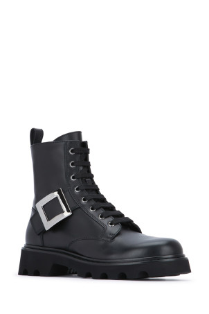 VIV RANGERS LACE-UP BOOTIE 20 BLUE ROGER VIVIER (RVW78442760TTQ) VIV RANGERS LACE-UP BOOTIE 20 BLUE ROGER VIVIER (RVW78442760TTQ)