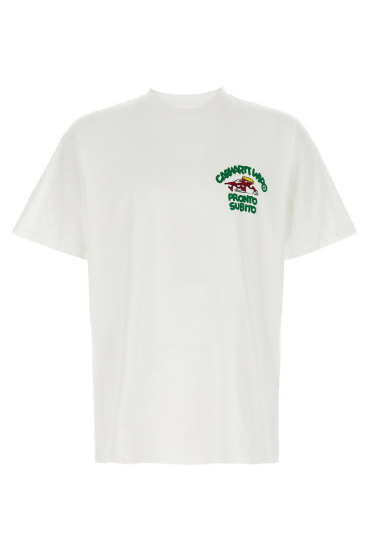 'Pronto' T-shirt White 'Pronto' T-shirt White