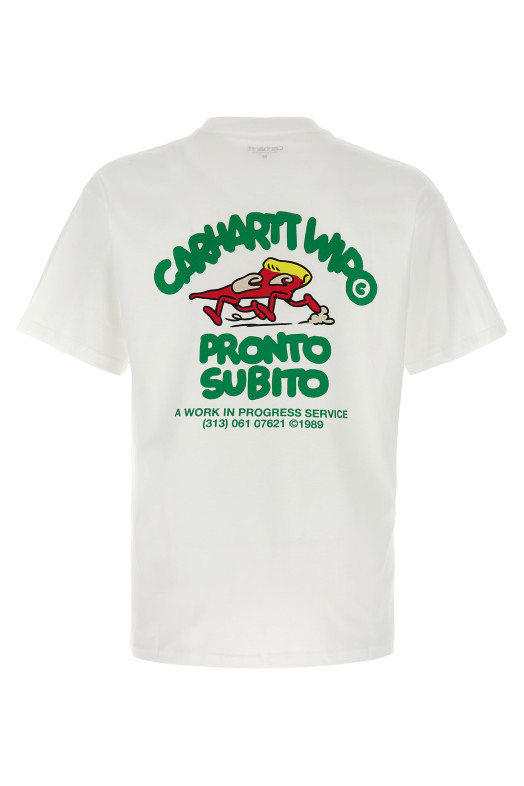 'Pronto' T-shirt White 'Pronto' T-shirt White