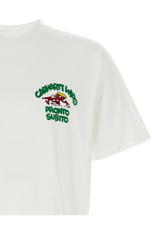 'Pronto' T-shirt White 'Pronto' T-shirt White