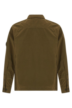 Куртка-накидка на молнии Зеленая C.P. COMPANY RCCMOS705A110143G683