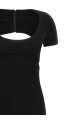 'Bodycon' dress Black