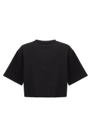 Футболка с логотипом, черная BALMAIN BF1EE020BB02EAB Футболка с логотипом, черная BALMAIN BF1EE020BB02EAB