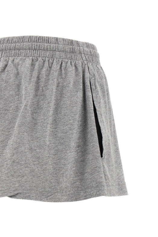 'Shorts Mini' skirt Gray 'Shorts Mini' skirt Gray