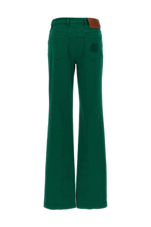 Хлопковые брюки Зеленые ETRO WRNB0026AV689V0402 Хлопковые брюки Зеленые ETRO WRNB0026AV689V0402