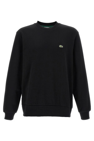 Світшот з логотипом, чорний LACOSTE SH9608031 Світшот з логотипом, чорний LACOSTE SH9608031