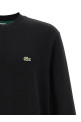 Світшот з логотипом, чорний LACOSTE SH9608031 Світшот з логотипом, чорний LACOSTE SH9608031