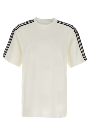 'Y-3 Short Sleeve Tee 3-Stripes' T-shirt Black-grey