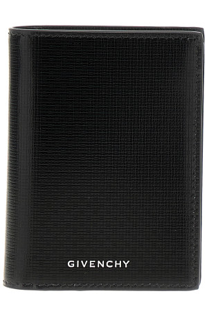 Держатель для визиток с логотипом, черный GIVENCHY BK608MK1T4001 Держатель для визиток с логотипом, черный GIVENCHY BK608MK1T4001