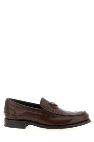 Logo loafers Brown Logo loafers Brown