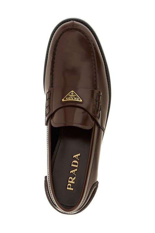 Logo loafers Brown Logo loafers Brown
