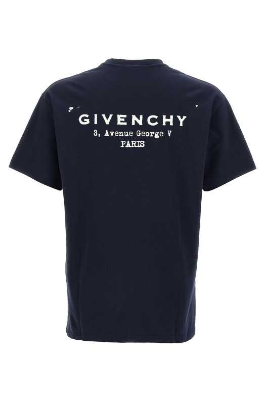 'GIVENCHY Stamp' T-shirt Blue 'GIVENCHY Stamp' T-shirt Blue