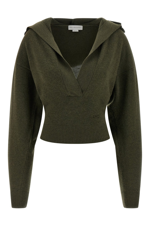 Hooded sweater Green Hooded sweater Green