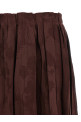Jacquard floral patterned skirt Bordeaux