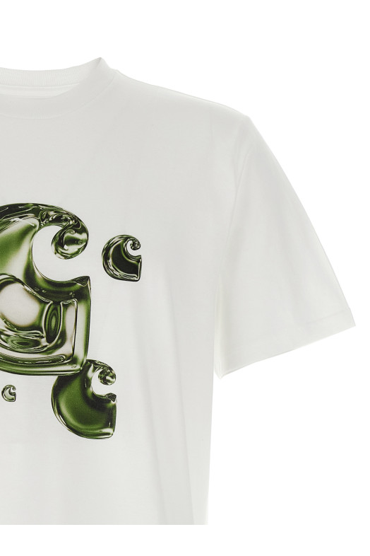 'Solar Chrome C-Logo' T-shirt White 'Solar Chrome C-Logo' T-shirt White