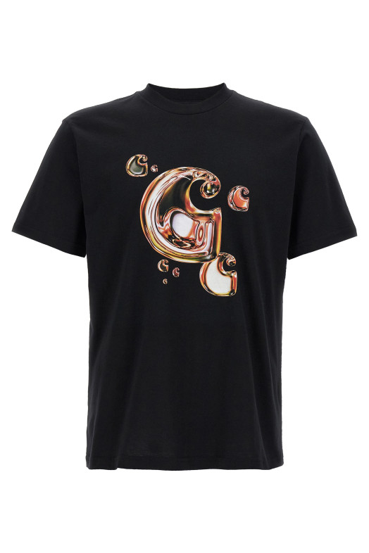'Solar Chrome C-Logo' T-shirt Black 'Solar Chrome C-Logo' T-shirt Black