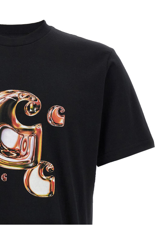 'Solar Chrome C-Logo' T-shirt Black 'Solar Chrome C-Logo' T-shirt Black