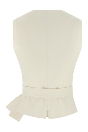 MAX MARA 'Zampa' жилетка White 2521156011600005 MAX MARA 'Zampa' жилетка White 2521156011600005