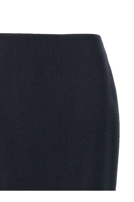 'Maine Sussex Longuette' skirt Blue 'Maine Sussex Longuette' skirt Blue