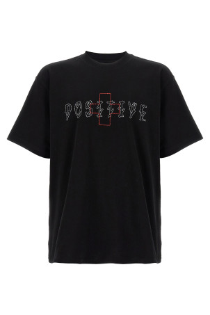 'Plus Minus' T-shirt Black-grey 'Plus Minus' T-shirt Black-grey