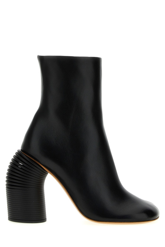 Tonal spring' ankle boots Black