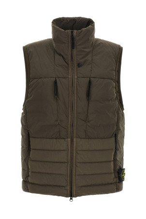 'Seamless Tunnel Nylon Down-TC' vest Green