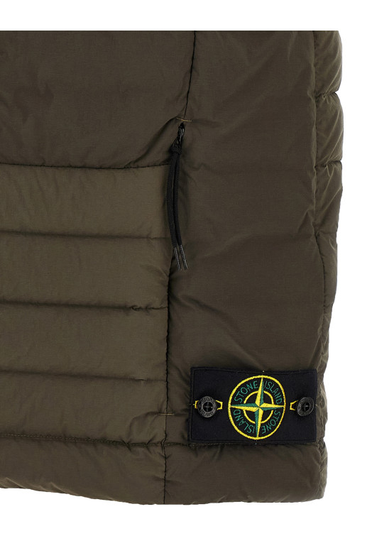 'Seamless Tunnel Nylon Down-TC' vest Green