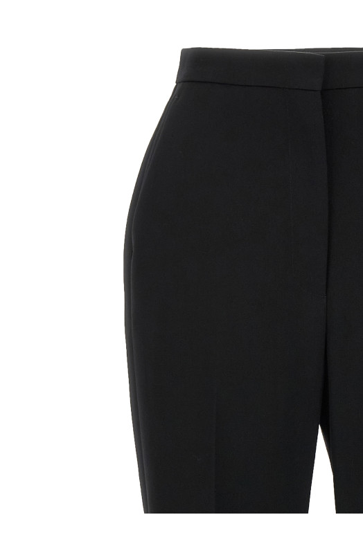 Satin band pants Black Satin band pants Black