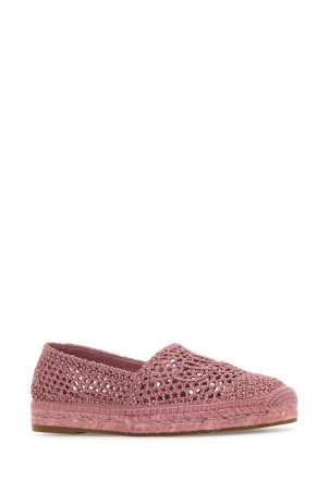 Antiqued pink crochet Isla espadrilles CHLOE (CHC25U10MRG) Antiqued pink crochet Isla espadrilles CHLOE (CHC25U10MRG)