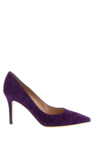 Туфли-лодочки «Gianvito» Фиолетовые G2458085RICCAMPURP Туфли-лодочки «Gianvito» Фиолетовые G2458085RICCAMPURP