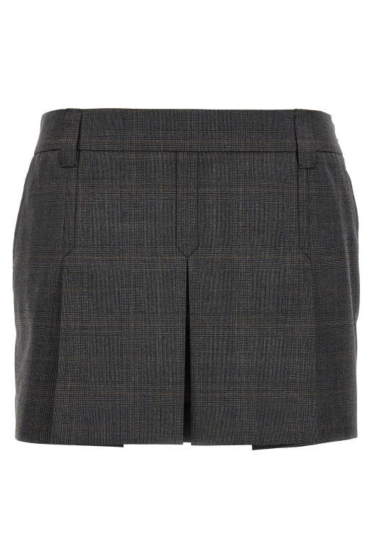 Prince of Wales skirt Gray Prince of Wales skirt Gray