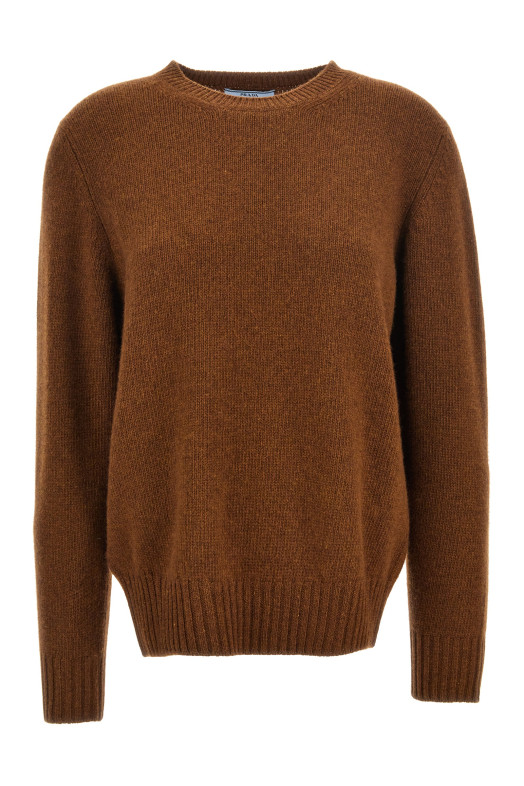 Triangle logo sweater Brown Triangle logo sweater Brown