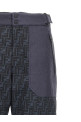 FENDI 'FF' лыжные брюки Синий FAB630ARYEF0RU7 FENDI 'FF' лыжные брюки Синий FAB630ARYEF0RU7