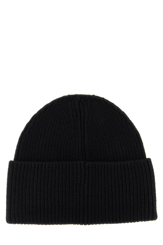 Шапка з логотипом, чорна MONCLER K20913B00029M1242999 Шапка з логотипом, чорна MONCLER K20913B00029M1242999