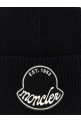 Шапка з логотипом, чорна MONCLER K20913B00029M1242999 Шапка з логотипом, чорна MONCLER K20913B00029M1242999