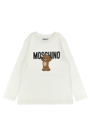 Футболка «Moschino Teddy Bear» біла HTO00JLAA10CLOUD Футболка «Moschino Teddy Bear» біла HTO00JLAA10CLOUD