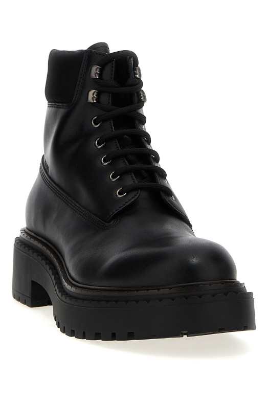 Шкіряні черевики Re-Nylon Чорні PRADA 2TE205FG0013G21F0002 Шкіряні черевики Re-Nylon Чорні PRADA 2TE205FG0013G21F0002