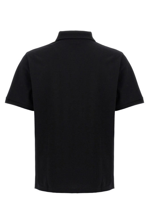 Logo embroidery polo shirt Black Logo embroidery polo shirt Black