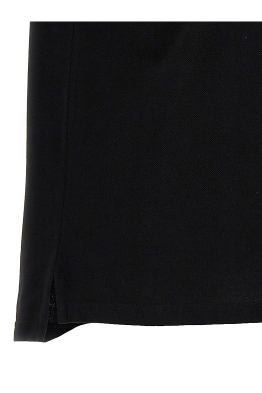 Logo embroidery polo shirt Black Logo embroidery polo shirt Black