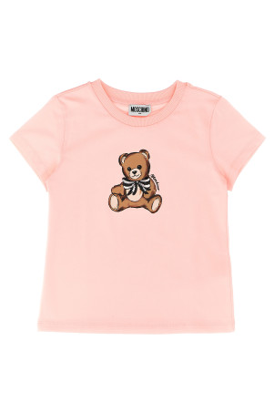 Футболка «Moschino Teddy Bear» рожева HCM06KLBA11SUGARROSE Футболка «Moschino Teddy Bear» рожева HCM06KLBA11SUGARROSE